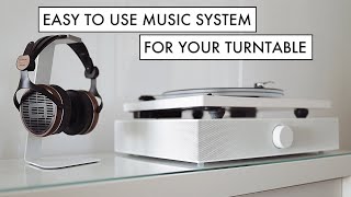 Modern MUSIC SYSTEM for Your TURNTABLE  Andover Audio Spinbase Review [upl. by Eornom]