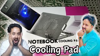 Cooling Pad Unboxing💻Mera Naya Gadget for Summer Chills🥵🥶laptop ky mazay 😆 [upl. by Nej141]