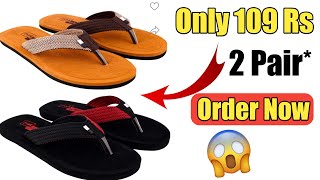 Best SlippersChappal For Men Under 200 Rs  Slippers On Flipkart [upl. by Cohlier25]