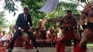 OUR WEDDING DAY  DANCE OF THE GROOM  Marquesan tradition [upl. by Corliss]