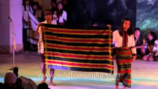 Shawls of the Paite Zomi  Kuki and Gangte tribes of Churachandpur district of Manipur [upl. by Westphal]