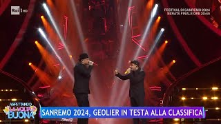 Sanremo 2024 fischi per la classifica dopo i duetti  La Volta Buona 10022024 [upl. by Krawczyk]