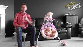 FisherPrice Baby Cradle and Swing Review and How To for the Snug as a Bug Model [upl. by Nylsaj604]