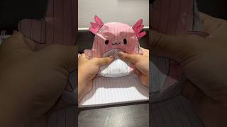 Squishmallow paper tutorial🎀 shorts fyp asmr diy squishy tutorial [upl. by Aseram]