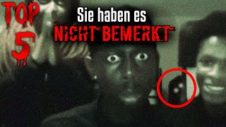 Top 5 GRUSELIGE Geistervideos für HORRORSTIMMUNG [upl. by Solita]