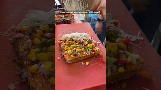 Veg amp Cheese Pizza Sandwich🤤❤️youtubeshorts trending viralvideo pizza sandwich cheese [upl. by Adnovad]