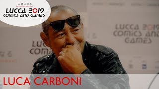 Lucca Comics amp Games Short Interviews 2019  Luca Carboni [upl. by Dnomal]