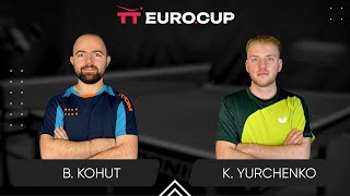 1725 Bohdan Kohut  Kiril Yurchenko 02112024 TT EuroCup Ukraine Elite TABLE 4 [upl. by Schlenger10]