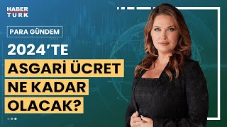 Asgari ücretli ne kadar zam alacak  Para Gündem  15 Kasım 2023 [upl. by Ayekal]