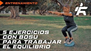 ENTRENA EL EQUILIBRIO Y ESTABILIDAD CON BOSU 2021 somosrunfit [upl. by Lorita]