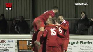 Wisbech Town vs Holbeach United  UCL  261217 [upl. by Wernsman]