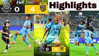 ISL 💥 Mohammedan SC vs Hyderabad FC 💥 Match Highlights All Goal 4  0 [upl. by Yednarb948]