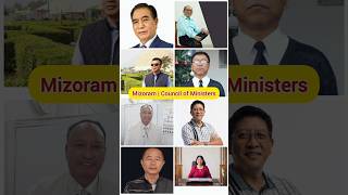 Mizoram Council of Ministers minister mizoram ministerofstate government politics zpm zoram [upl. by Filbert]