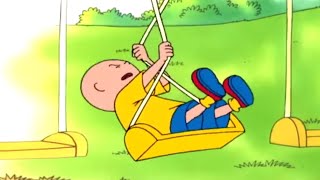 Caillou and the Swings  Caillou Cartoon [upl. by Tevis]