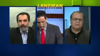 Pro Regime political analyst Kaveh Afrasiabi leave angrily live program of VOA [upl. by Ennoitna]