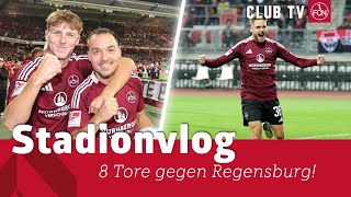 Unfassbarer 83Sieg🤯🔥  STADIONVLOG gegen Regensburg  1 FC Nürnberg [upl. by Itsirhc483]