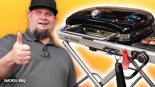 Is This the Best Portable Gas Grill Weber Traveler Grill Review [upl. by Akiras]