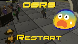 Oldschool Runescape Restart  Update Video Stats  Bank [upl. by Sharleen]