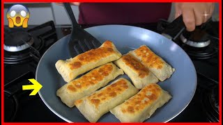 LANCHE DE FRIGIDEIRA COM APENAS 3 INGREDIENTES PRONTO EM POUCOS MINUTOS 😱 [upl. by Amada]