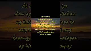 MATEO 16128 AUDIO BIBLE IN TAGALOG MAGANDANG BALITA BIBLIA [upl. by Elgna]