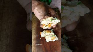 Mini Omelette Sandwich delicious food omelette breakfastrecipes breakfastideas egg virul [upl. by Cadmann]