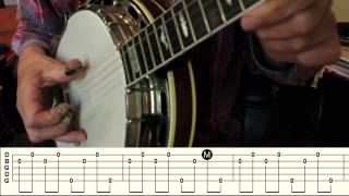 Beginning Bluegrass Banjo  Lesson 15  The Foggy Mt Breakdown roll [upl. by Ennaxxor]