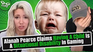 Alanah Pearce Dragged For Bad Take Describing Parenthood Is A Disability [upl. by Yeltihw178]