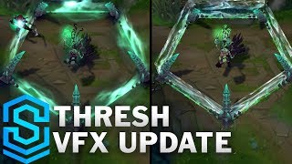 Thresh Visual Effect Update Comparison  All Skins  League Of Legends [upl. by Avril]