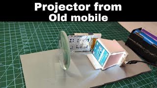 How to make projector using old mobile [upl. by Ihcego429]