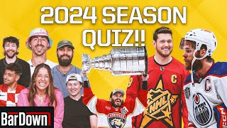 CAN YOU PASS THIS QUIZ ON THE 2024 NHL SEASON [upl. by Elicia549]