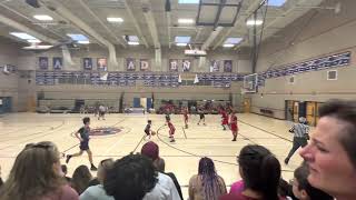 11223 Altadena vs Centennial JV Middle School Boys Basketball [upl. by Ahgem253]