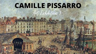 Camille Pissarro Paintings with TITLES 🖼Curated Exhibition 2✽ Famous French Impressionist [upl. by Eilerua]