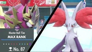 This Zamazenta Delphox team reached top 100 [upl. by Firahs]