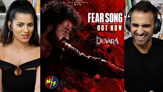 FEAR SONG  Devara Part  1  NTR  Koratala Siva  Anirudh Ravichander  REACTION [upl. by Enier593]