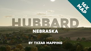 Hubbard Nebraska is HUGE  16x Map Tour for PC  FS22 [upl. by Aitam]