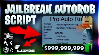 Jailbreak AutoRob Script  Hack autorob [upl. by Neik406]