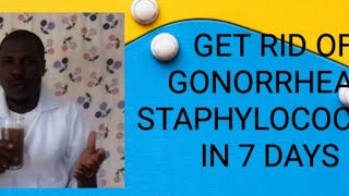 Get rid of Gonorrhea and Staphylococcus in 7 days [upl. by Ohploda987]