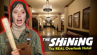 The Shining  We Spent The Night at The REAL Overlook Hotel 4K [upl. by Aivatra]