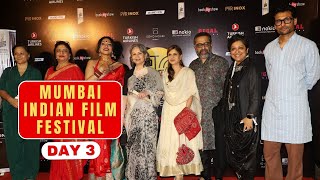 Sharmila Tagore Saif Ali Khan Manoj Bajpayee amp Others Present At MAMI Mumbai Indian Film Festival [upl. by Shellie57]