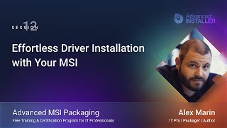 MSI Packaging Training  Session 12 Effortless Driver Installation with Your MSI [upl. by Rexanne]