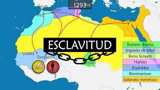 Historia de la esclavitud  Resumen en mapas [upl. by Atin]