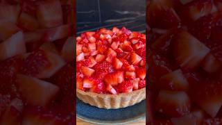 Siciliani creativi  Crostata di fragole e crema  Strawberry amp custars tart shortsrecipe food [upl. by Einama]