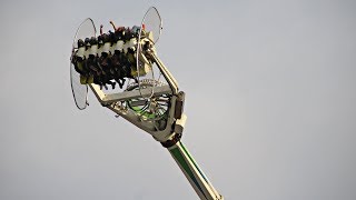 Infinity  Delaporte Offride Video Foire aux Manège Kirmes Lille 2018 [upl. by Carr]