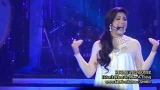 Regine Velasquez  I Dont Want To Miss A Thing SILVERRewind January 5 2013 [upl. by Jerald]