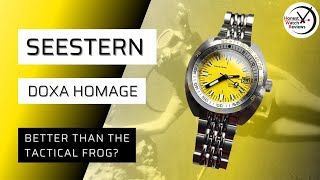 BEST DOXA SUB 300 HOMAGE Seestern Review HWR [upl. by Awhsoj]