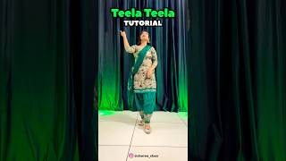 Teela Teela  Punjabi Dance Tutorial  Chahat Vaish punjabidancesteps [upl. by Elleivap]