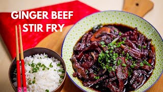 Ginger Beef Stir Fry  ADELA [upl. by Buseck261]