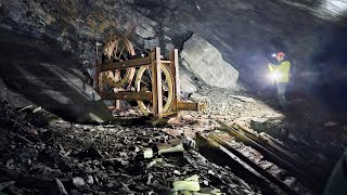 North Wales slate mine abandoned in the 1940s [upl. by Alegnaoj]