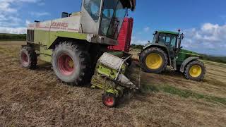 Claas 695 megga silage harvester maurice fitzmaurice [upl. by Haslam]