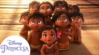 La historia favorita de la bebé Moana  Disney Princesa [upl. by Eiramenna]